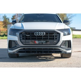 MAXTON Lame du pare-chocs avant / Splitter Audi Q8 S-line