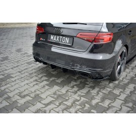 MAXTON Rajout Du Pare-Chocs Arriere Audi RS3 8V FL Sportback