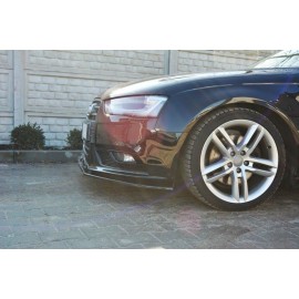 MAXTON Lame Du Pare-Chocs Avant V.1 Audi A4 B8 FL MAXTON Lame Du Pare-Chocs Avant V.1 Audi A4 B8 FL
