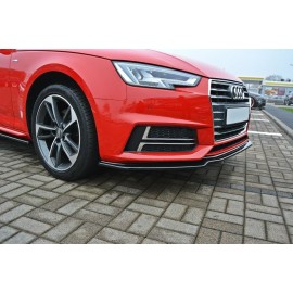MAXTON Lame Du Pare-Chocs Avant V.1 Audi A4 B9 S-Line MAXTON Lame Du Pare-Chocs Avant V.1 Audi A4 B9 S-Line