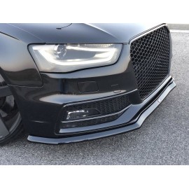 MAXTON Lame Du Pare-Chocs Avant V.1 Audi S4 B8 FL MAXTON Lame Du Pare-Chocs Avant V.1 Audi S4 B8 FL