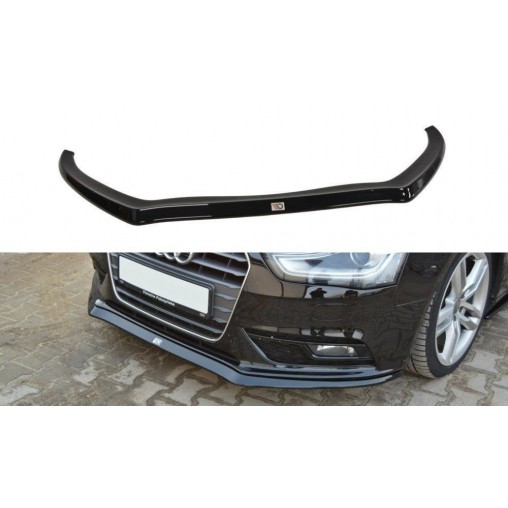 MAXTON Lame Du Pare-Chocs Avant V.2 Audi A4 B8 FL MAXTON Lame Du Pare-Chocs Avant V.2 Audi A4 B8 FL