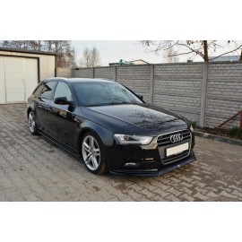 MAXTON Lame Du Pare-Chocs Avant V.2 Audi A4 B8 FL MAXTON Lame Du Pare-Chocs Avant V.2 Audi A4 B8 FL