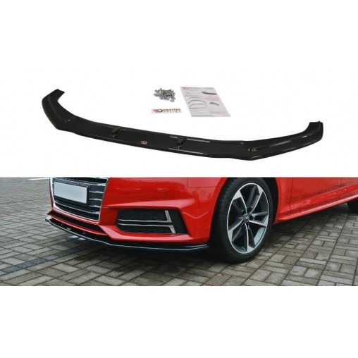 MAXTON Lame Du Pare-Chocs Avant V.2 Audi A4 B9 S-Line MAXTON Lame Du Pare-Chocs Avant V.2 Audi A4 B9 S-Line