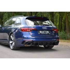 MAXTON Rajout Du Pare-Chocs Arriere Audi RS4 B9 Avant