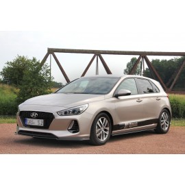 MAXTON LAME DU PARE-CHOCS AVANT / SPLITTER V.1 HYUNDAI I30 MK3 HATCHBACK MAXTON LAME DU PARE-CHOCS AVANT / SPLITTER V.1 HYUNDAI I30 MK3 HATCHBACK