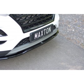 MAXTON LAME DU PARE-CHOCS AVANT / SPLITTER V.2 Hyundai Tucson Mk3 Facelift