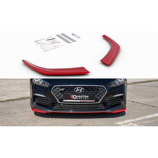 MAXTON Lame du pare-chocs avant Hyundai I30 N Mk3 Hatchback / Fastback MAXTON Lame du pare-chocs avant Hyundai I30 N Mk3 Hatchback / Fastback