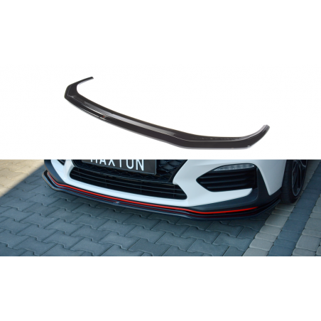 MAXTON Lame Du Pare-Chocs Avant V.2 Hyundai I30 N Mk3 Hatchback / Fastback