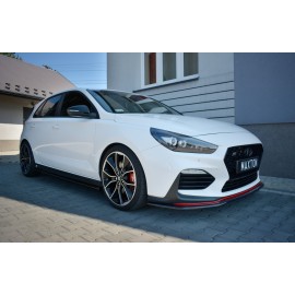 MAXTON Lame Du Pare-Chocs Avant V.2 Hyundai I30 N Mk3 Hatchback / Fastback