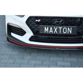MAXTON Lame Du Pare-Chocs Avant V.2 Hyundai I30 N Mk3 Hatchback / Fastback