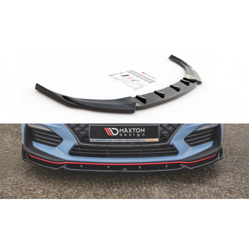MAXTON Lame Du Pare-Chocs Avant V.5 Hyundai I30 N Mk3 Hatchback/ Fastback MAXTON Lame Du Pare-Chocs Avant V.5 Hyundai I30 N Mk3 Hatchback/ Fastback
