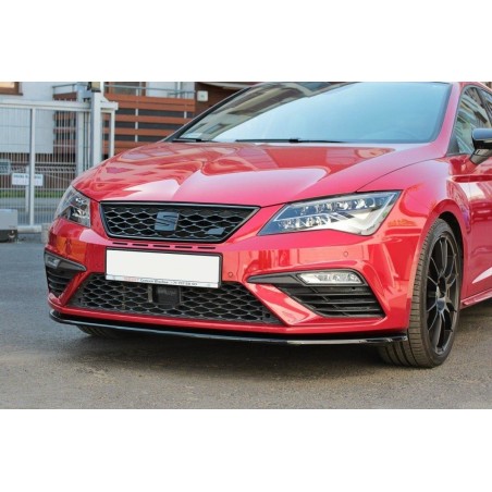 MAXTON LAME DU PARE-CHOCS AVANT v.1 Seat Leon Mk3 Cupra/ FR Facelift