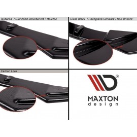 MAXTON LAME DU PARE-CHOCS AVANT v.2 Seat Leon Mk3 Cupra/ FR Facelift