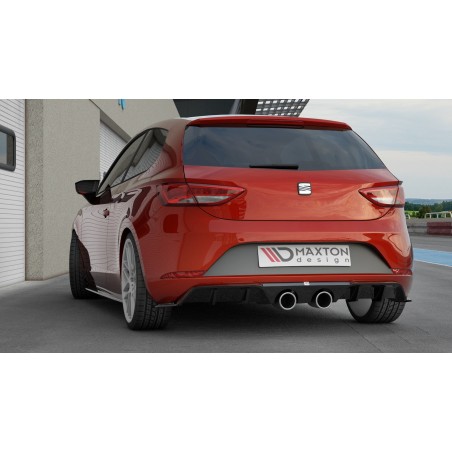 MAXTON RAJOUT DU PARE-CHOCS ARRIERE V.2 SEAT LEON MK3 CUPRA FACELIFT