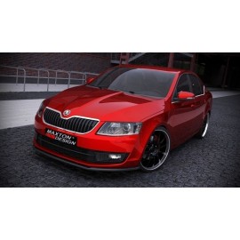 MAXTON Lame Du Pare-Chocs Avant V.1 Skoda Octavia Mk3