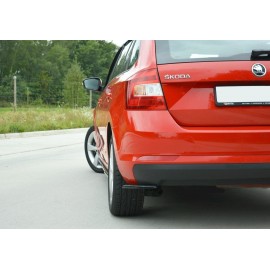 MAXTON Lame Du Pare-Chocs Arriere Skoda Rapid Spaceback