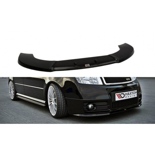 MAXTON Lame Du Pare-Chocs Avant Skoda Fabia RS Mk1 MAXTON Lame Du Pare-Chocs Avant Skoda Fabia RS Mk1