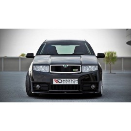 MAXTON Lame Du Pare-Chocs Avant Skoda Fabia RS Mk1 MAXTON Lame Du Pare-Chocs Avant Skoda Fabia RS Mk1