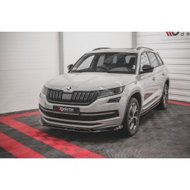 MAXTON Lame Du Pare-Chocs Avant Skoda Kodiaq Mk1 Sportline