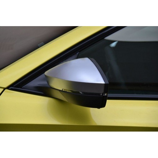 MAXTON Mirror Shell Covers Skoda Superb Mk3 / Mk3 FL [RS6 Chrome]