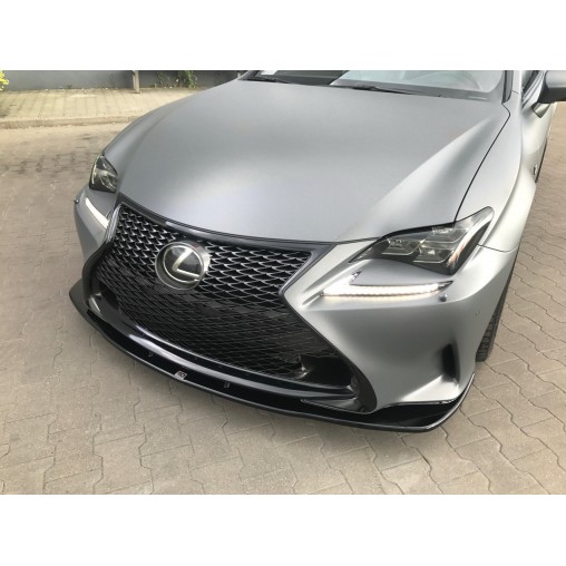 MAXTON LAME DU PARE-CHOCS AVANT / SPLITTER V.1 Lexus Rc