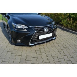 MAXTON LAME DU PARE-CHOCS AVANT V.1 Lexus GS Mk4 Facelift