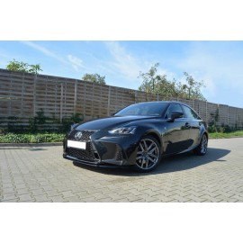 MAXTON LAME DU PARE-CHOCS AVANT V.1 Lexus IS Mk3 Facelift F-Sport