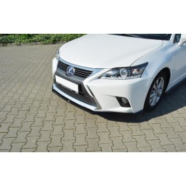 MAXTON LAME DU PARE-CHOCS AVANT V.1Lexus CT Mk1 Facelift