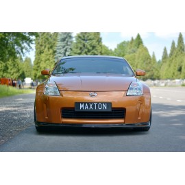 MAXTON LAME DU PARE-CHOCS AVANT / SPLITTER NISSAN 350Z