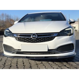 MAXTON LAME DU PARE-CHOCS AVANT / SPLITTER V.1 OPEL ASTRA K OPC-LINE