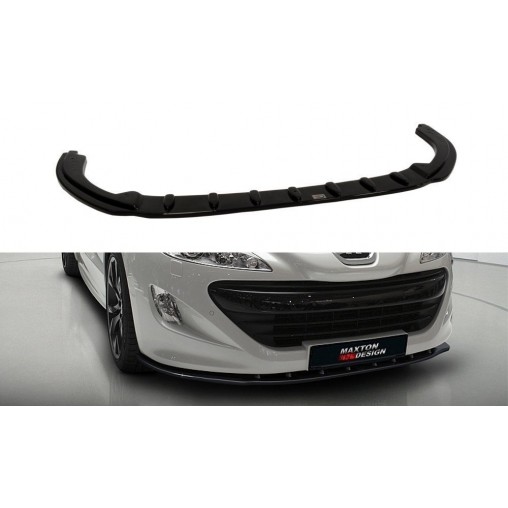 MAXTON LAME DU PARE-CHOCS AVANT / SPLITTER V.1 PEUGEOT RCZ