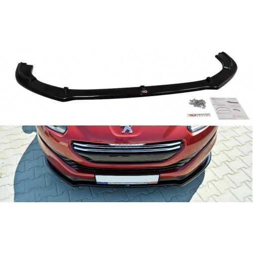 MAXTON LAME DU PARE-CHOCS AVANT / SPLITTER V.1 PEUGEOT RCZ FACELIFT MAXTON LAME DU PARE-CHOCS AVANT / SPLITTER V.1 PEUGEOT RCZ FACELIFT