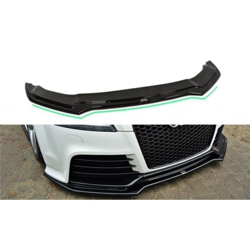 MAXTON Lame Du Pare-Chocs Avant V.2 Audi TT RS 8J MAXTON Lame Du Pare-Chocs Avant V.2 Audi TT RS 8J