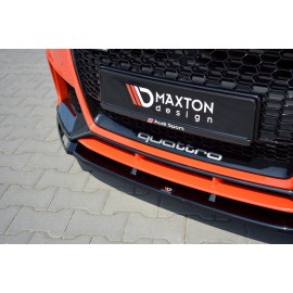 MAXTON Lame Du Pare-Chocs Avant V.2 Audi TT RS 8S