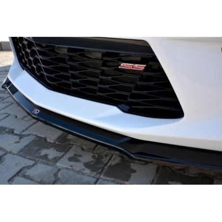 MAXTON LAME DU PARE-CHOCS AVANT / SPLITTER V.2 CHEVROLET CAMARO 6TH-GEN. PHASE-I 2SS COUPE