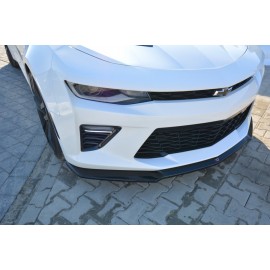 MAXTON LAME DU PARE-CHOCS AVANT / SPLITTER V.2 CHEVROLET CAMARO 6TH-GEN. PHASE-I 2SS COUPE