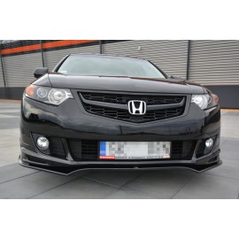 MAXTON LAME DU PARE-CHOCS AVANT / SPLITTER HONDA ACCORD MK.8 TYPE-S (CU-SERIES) AVANT FACELIFT SEDAN