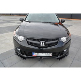 MAXTON LAME DU PARE-CHOCS AVANT / SPLITTER HONDA ACCORD MK.8 TYPE-S (CU-SERIES) AVANT FACELIFT SEDAN