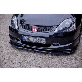 MAXTON LAME DU PARE-CHOCS AVANT / SPLITTER V.1 HONDA CIVIC EP3 (MK7) TYPE-R/S FACELIFT