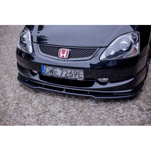 MAXTON LAME DU PARE-CHOCS AVANT / SPLITTER V.1 HONDA CIVIC EP3 (MK7) TYPE-R/S FACELIFT MAXTON LAME DU PARE-CHOCS AVANT / SPLITTER V.1 HONDA CIVIC EP3 (MK7) TYPE-R/S FACELIFT
