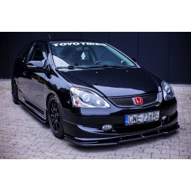 MAXTON LAME DU PARE-CHOCS AVANT / SPLITTER V.1 HONDA CIVIC EP3 (MK7) TYPE-R/S FACELIFT MAXTON LAME DU PARE-CHOCS AVANT / SPLITTER V.1 HONDA CIVIC EP3 (MK7) TYPE-R/S FACELIFT