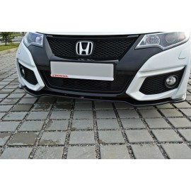 MAXTON LAME DU PARE-CHOCS AVANT Honda Civic Mk9 Facelift