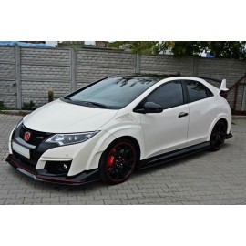 MAXTON LAME DU PARE-CHOCS AVANT v.2 HONDA CIVIC IX TYPE R