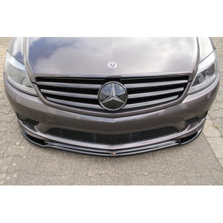 MAXTON LAME DU PARE-CHOCS AVANT / SPLITTER MERCEDES CL 500 C216 AMGLINE