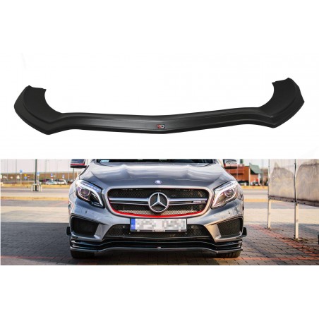 MAXTON LAME DU PARE-CHOCS AVANT / SPLITTER MERCEDES-BENZ GLA 45 AMG SUV (X156) AVANT FACELIFT