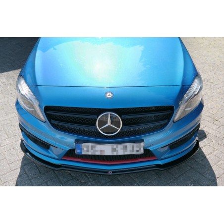 MAXTON LAME DU PARE-CHOCS AVANT / SPLITTER MERCEDES-BENZ W176 AMG-LINE AVANT FACELIFT