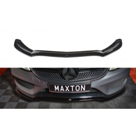 MAXTON LAME DU PARE-CHOCS AVANT / SPLITTER V.1 MERCEDES- BENZ C-CLASS W205 COUPE AMG-LINE