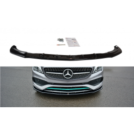 MAXTON LAME DU PARE-CHOCS AVANT / SPLITTER V.1 MERCEDES-BENZ CLA C117 AMG-LINE FACELIFT