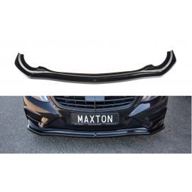 MAXTON LAME DU PARE-CHOCS AVANT / SPLITTER V.1 MERCEDES-BENZ S-CLASS AMG-LINE W222